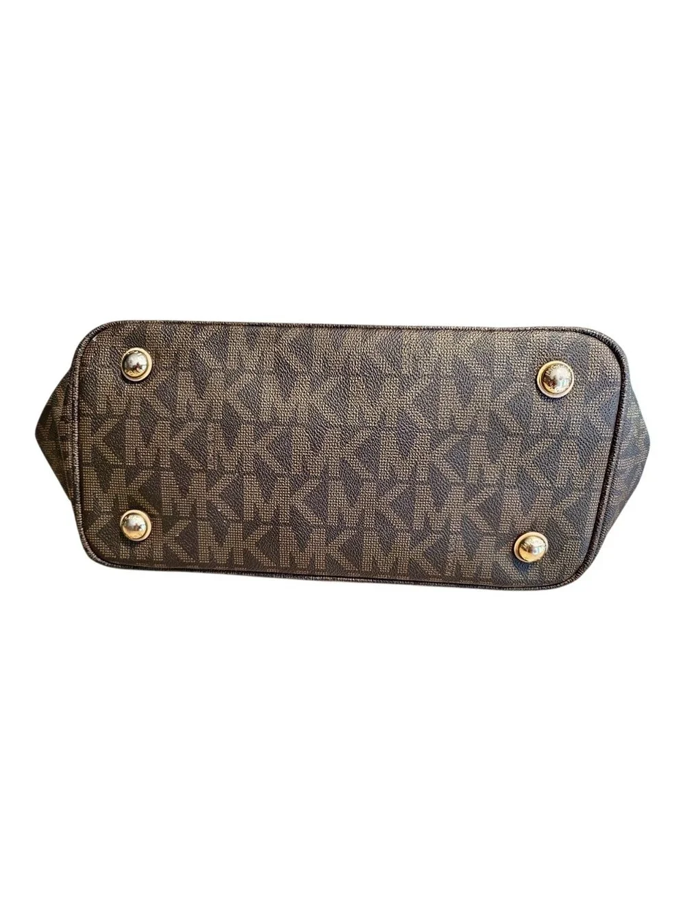 Michael Kors Jet Set Signature Logo East West Large Tote Shoulder Travel Bag